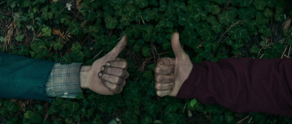 Thumbs up from Paul Dano and Daniel Radcliffe