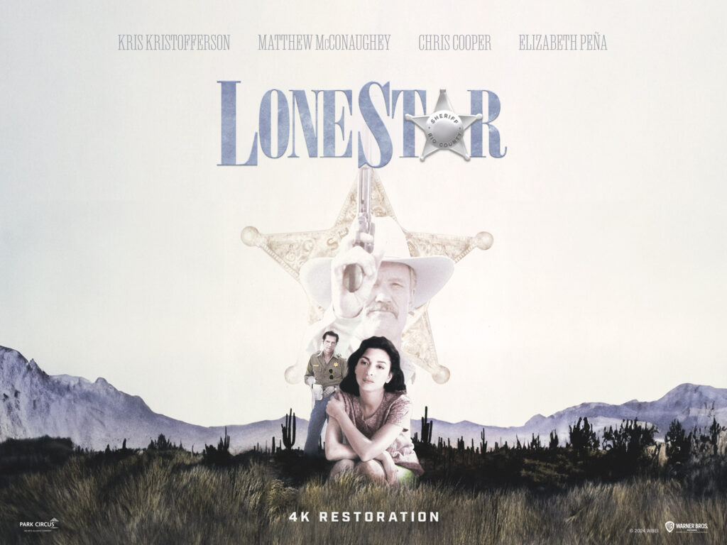 Poster for 4K Restoration of Lone Star, courtesy of Warner Bros