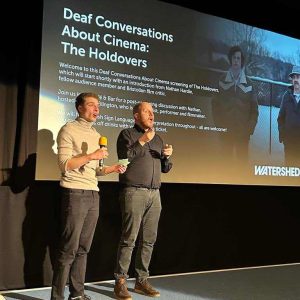 Introduction for Deaf Conversations About Cinema: The Holdovers